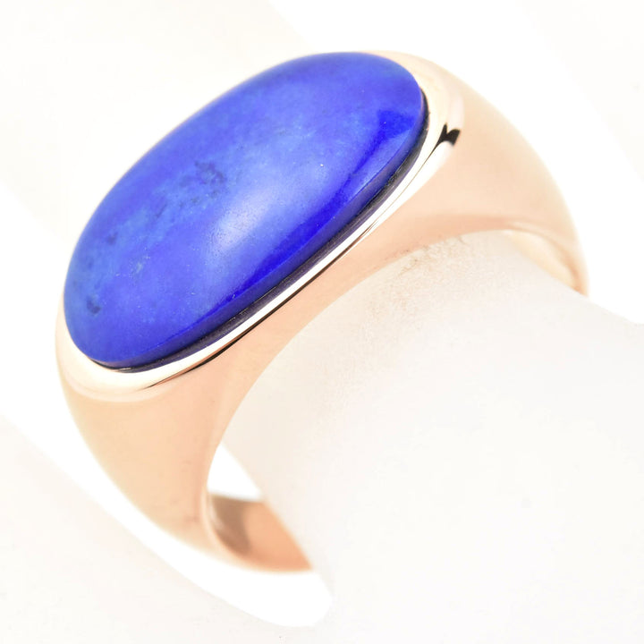 Milky Way Lapis Ring in 14K Rose Gold - Goldmakers Fine Jewelry