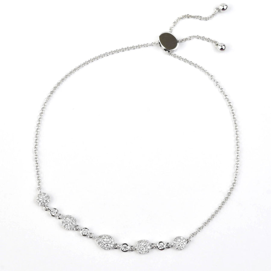 Delicate Diamond Bracelet - Goldmakers Fine Jewelry
