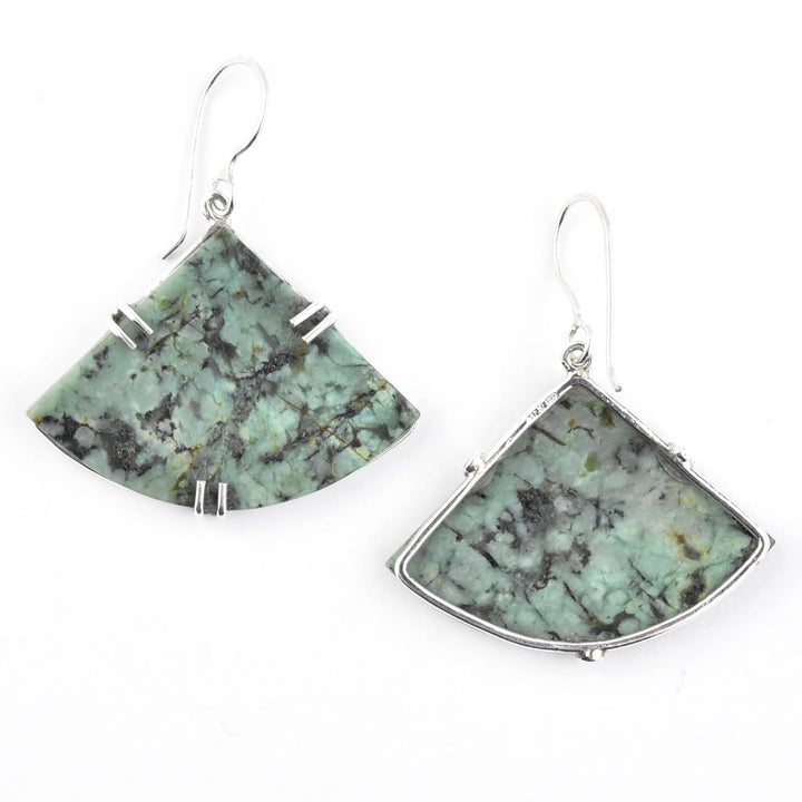 Trinity Earrings in African Turquoise