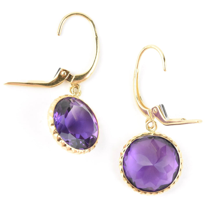 Pools of Light Earrings in 14k Yellow Gold - Goldmakers Fine Jewelry