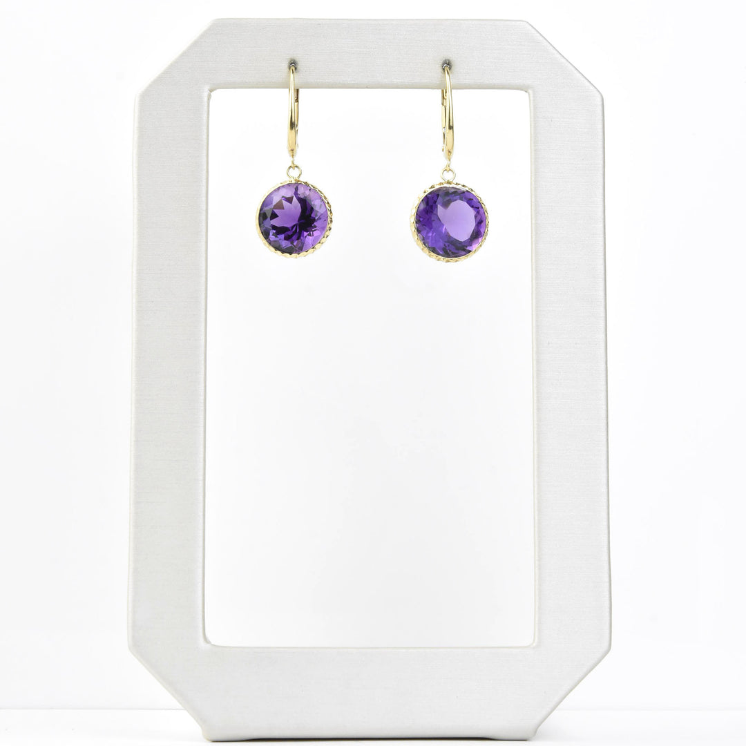 Pools of Light Earrings in 14k Yellow Gold - Goldmakers Fine Jewelry