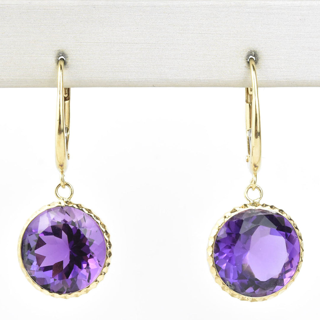 Pools of Light Earrings in 14k Yellow Gold - Goldmakers Fine Jewelry