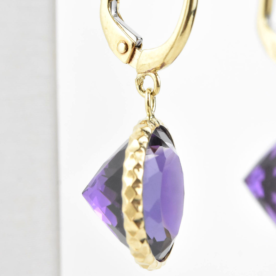 Pools of Light Earrings in 14k Yellow Gold - Goldmakers Fine Jewelry