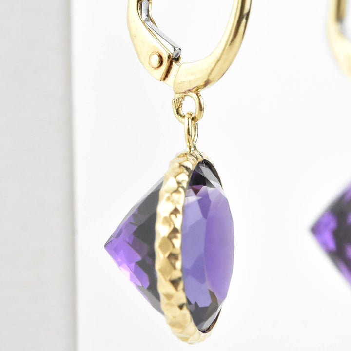 Pools of Light Earrings in 14k Yellow Gold - Goldmakers Fine Jewelry