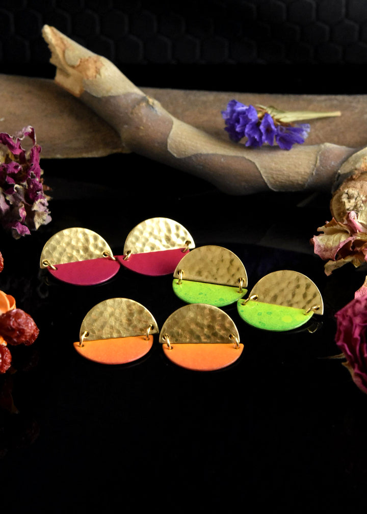 Lime Ayla Earrings - Goldmakers Fine Jewelry