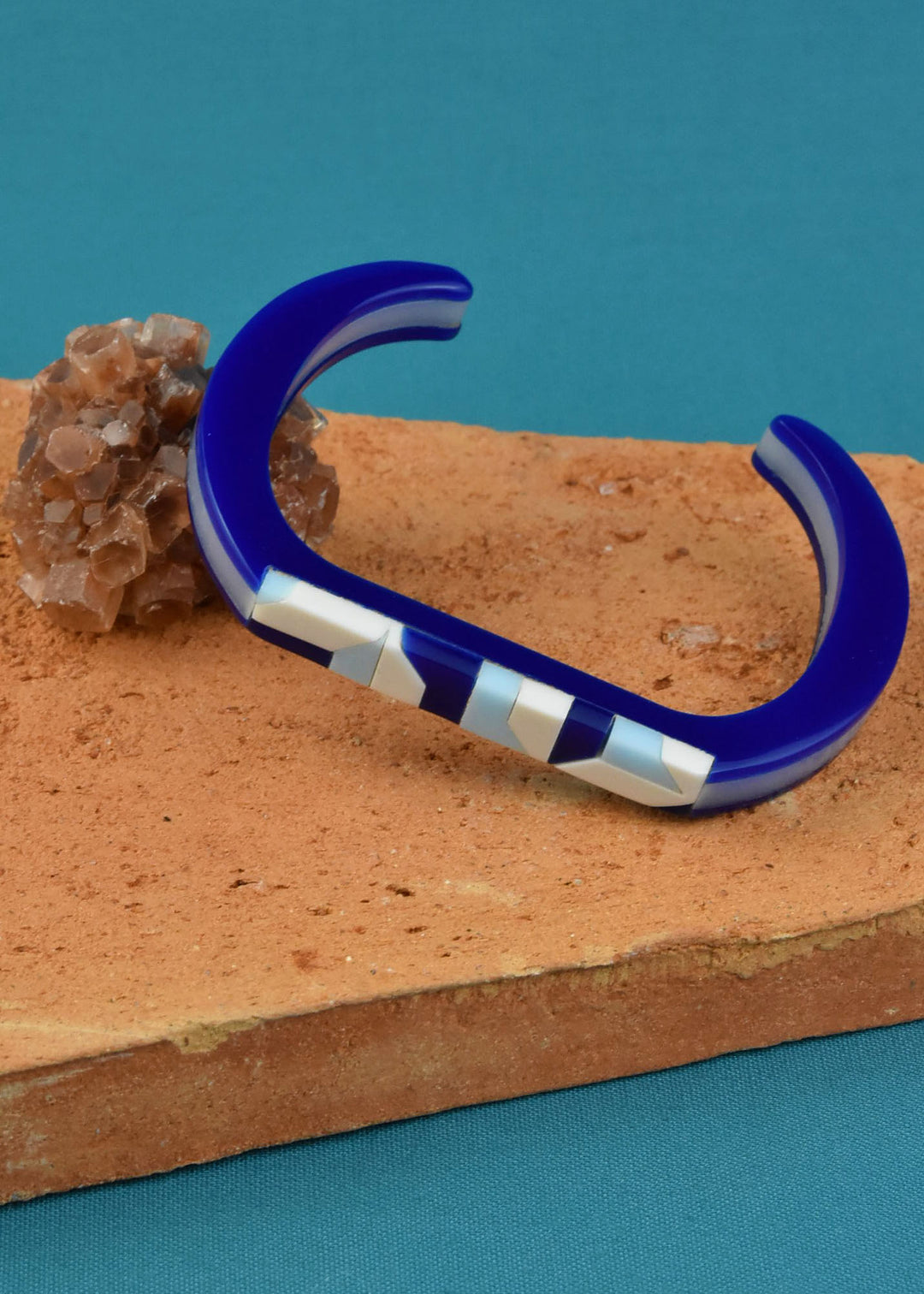 Panorama Ideal Mar Azul Cuff - Goldmakers Fine Jewelry