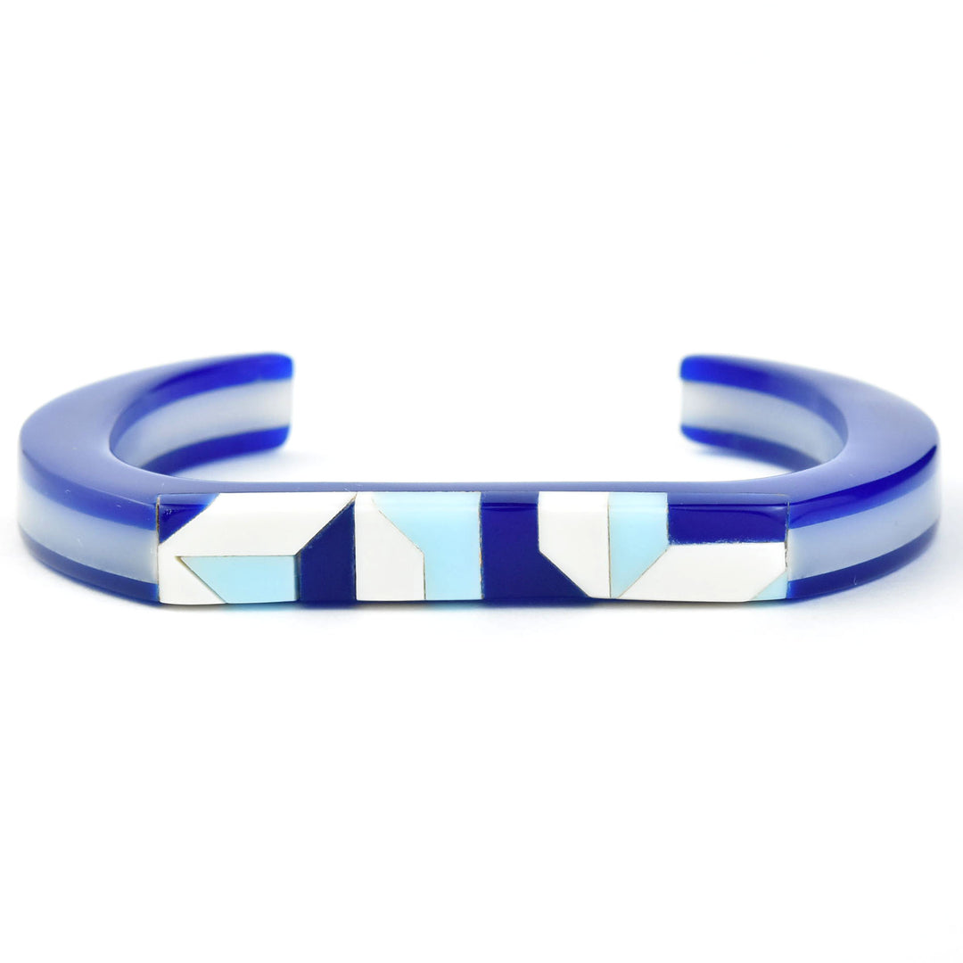 Panorama Ideal Mar Azul Cuff - Goldmakers Fine Jewelry