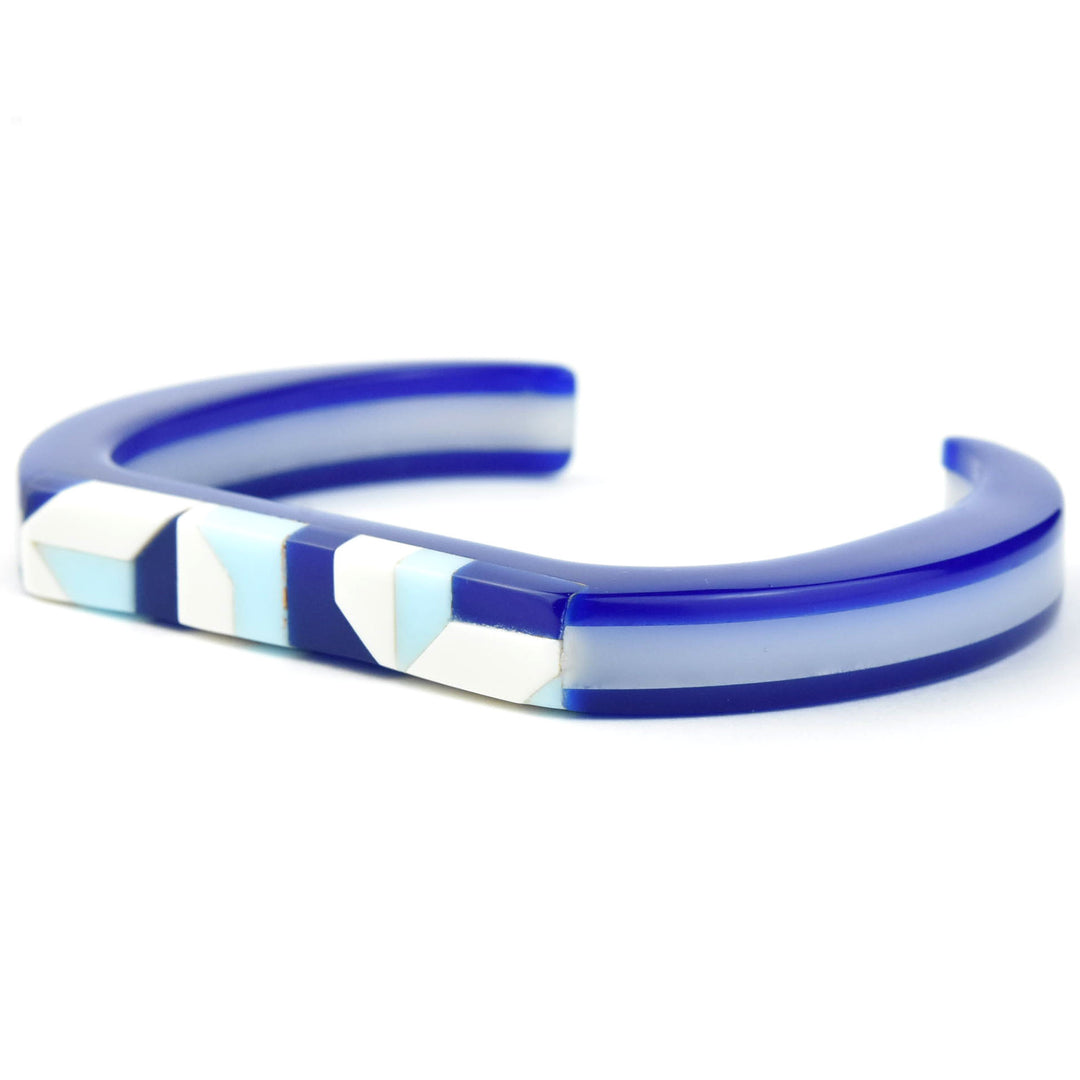 Panorama Ideal Mar Azul Cuff - Goldmakers Fine Jewelry