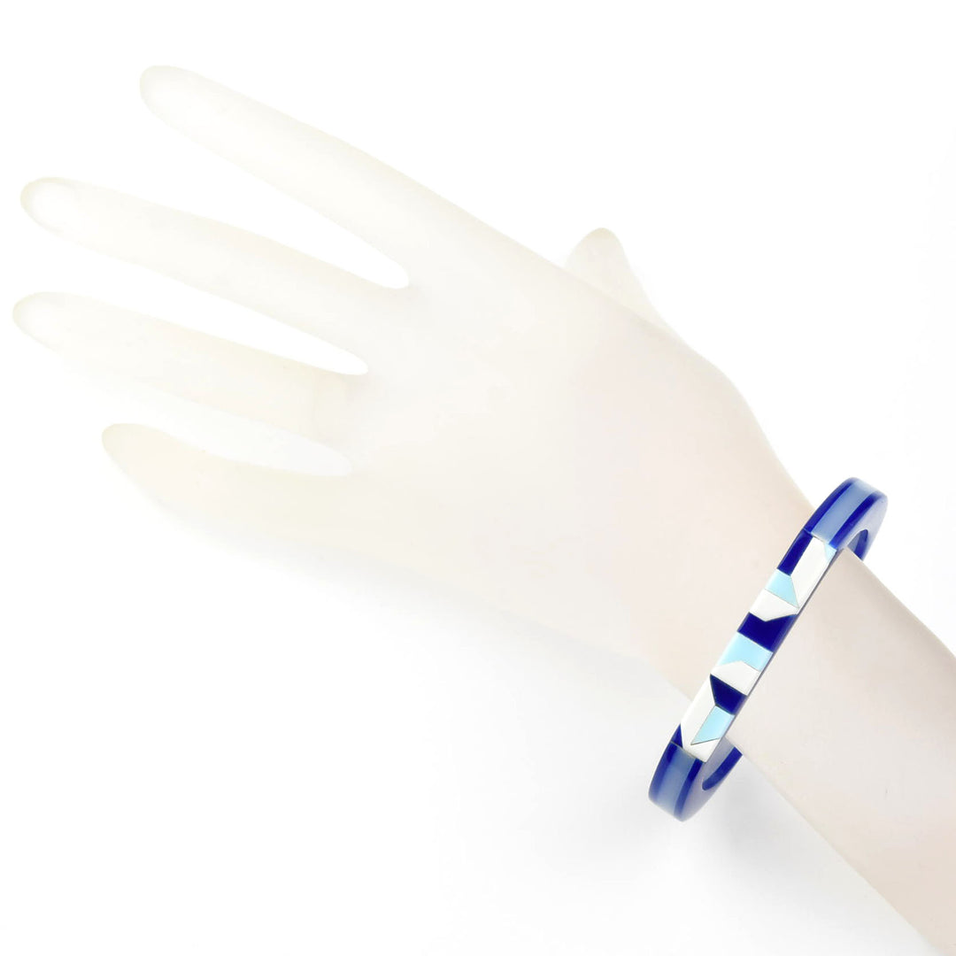 Panorama Ideal Mar Azul Cuff - Goldmakers Fine Jewelry