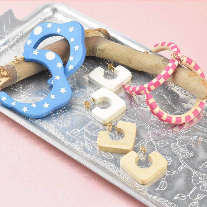 Square Mini Hoop - Goldmakers Fine Jewelry