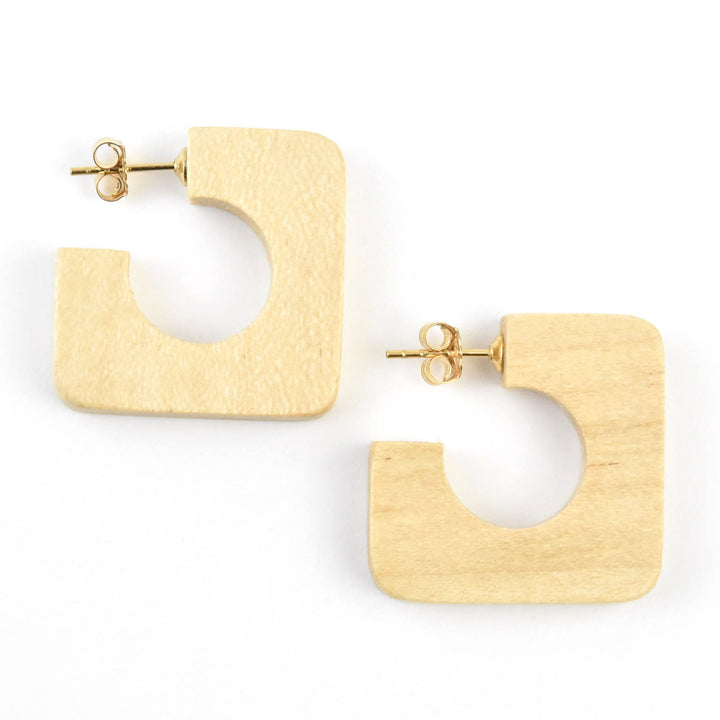 Square Mini Hoop - Goldmakers Fine Jewelry