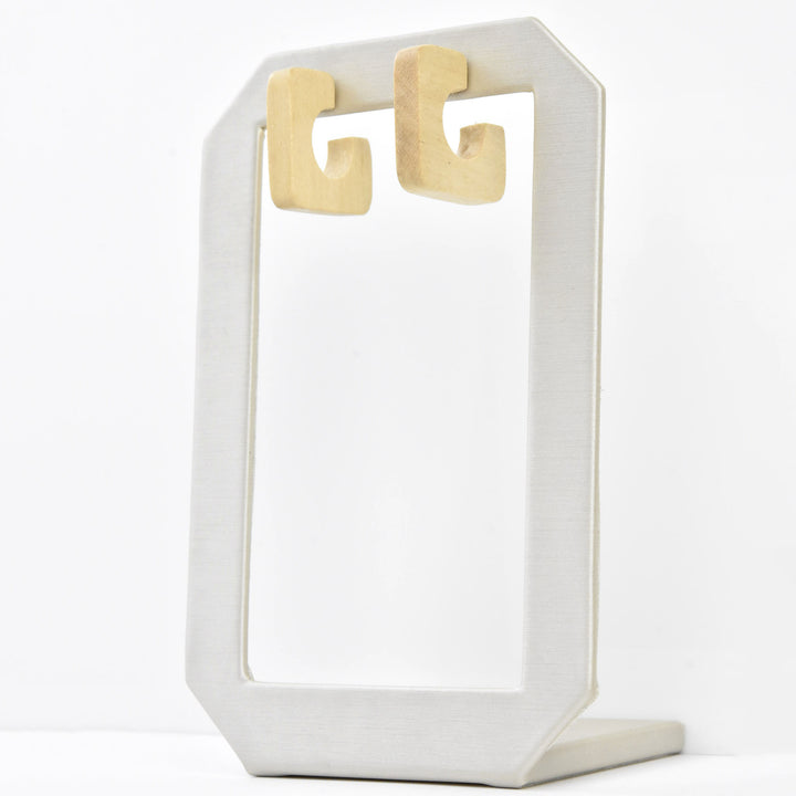 Square Mini Hoop - Goldmakers Fine Jewelry