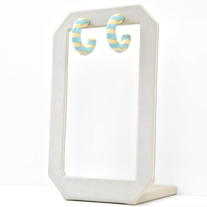 Ripple Mini Hoop - Goldmakers Fine Jewelry