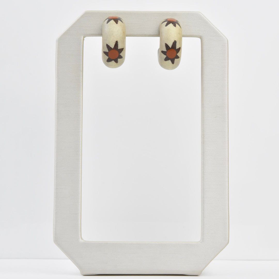 Sun Chunk Mini Hoop - Goldmakers Fine Jewelry