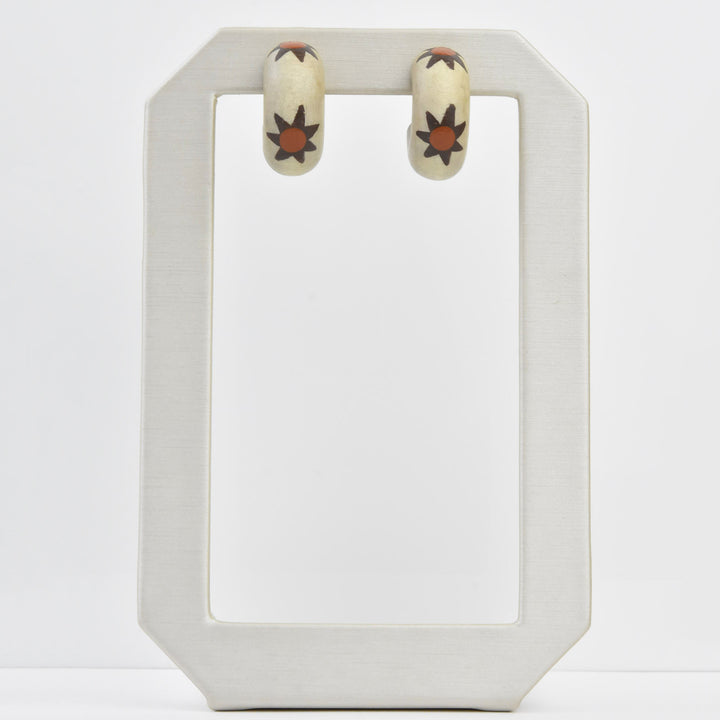 Sun Chunk Mini Hoop - Goldmakers Fine Jewelry