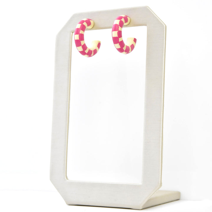 Watermelon Punch Mini Hoop - Goldmakers Fine Jewelry