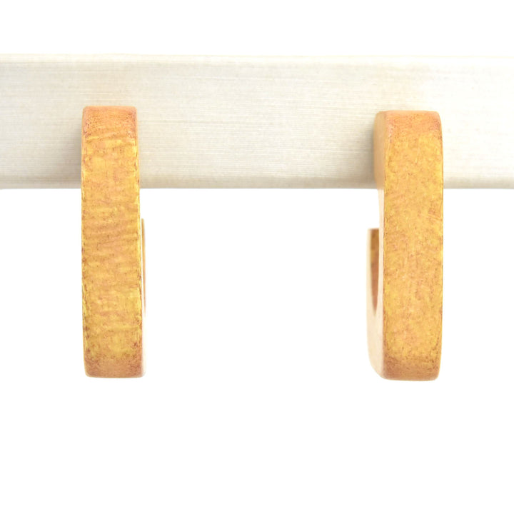 Square Mini Hoop - Goldmakers Fine Jewelry