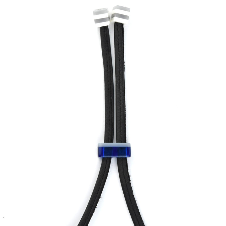 Vita Blue Crisscross Pendant Box - Goldmakers Fine Jewelry