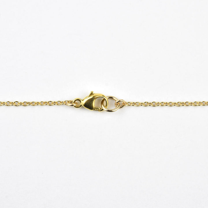 Medium Vermeil Ginkgo Necklace - Goldmakers Fine Jewelry