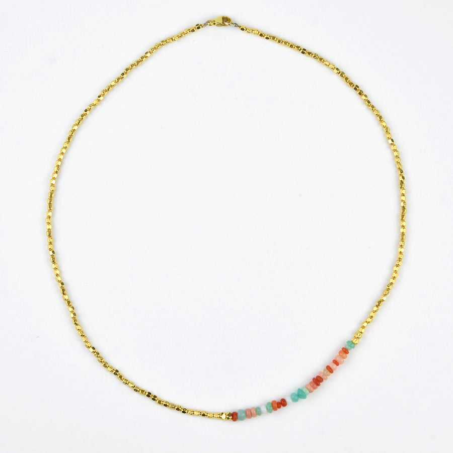 Candy Opal Fade Necklace - Goldmakers Fine Jewelry