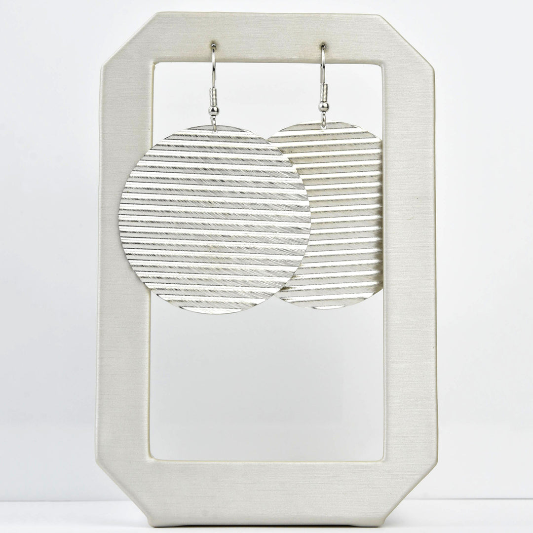 Ripple Circle Earring - Goldmakers Fine Jewelry