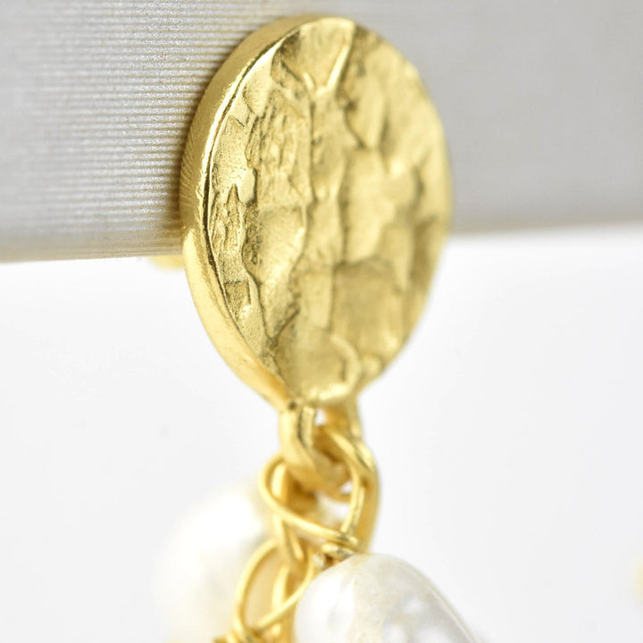 Cascading Pearl Earrings - Goldmakers Fine Jewelry