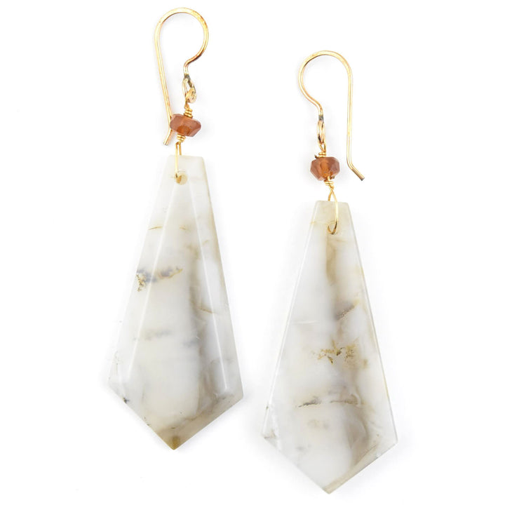 Ceres Earrings in Montana Agate