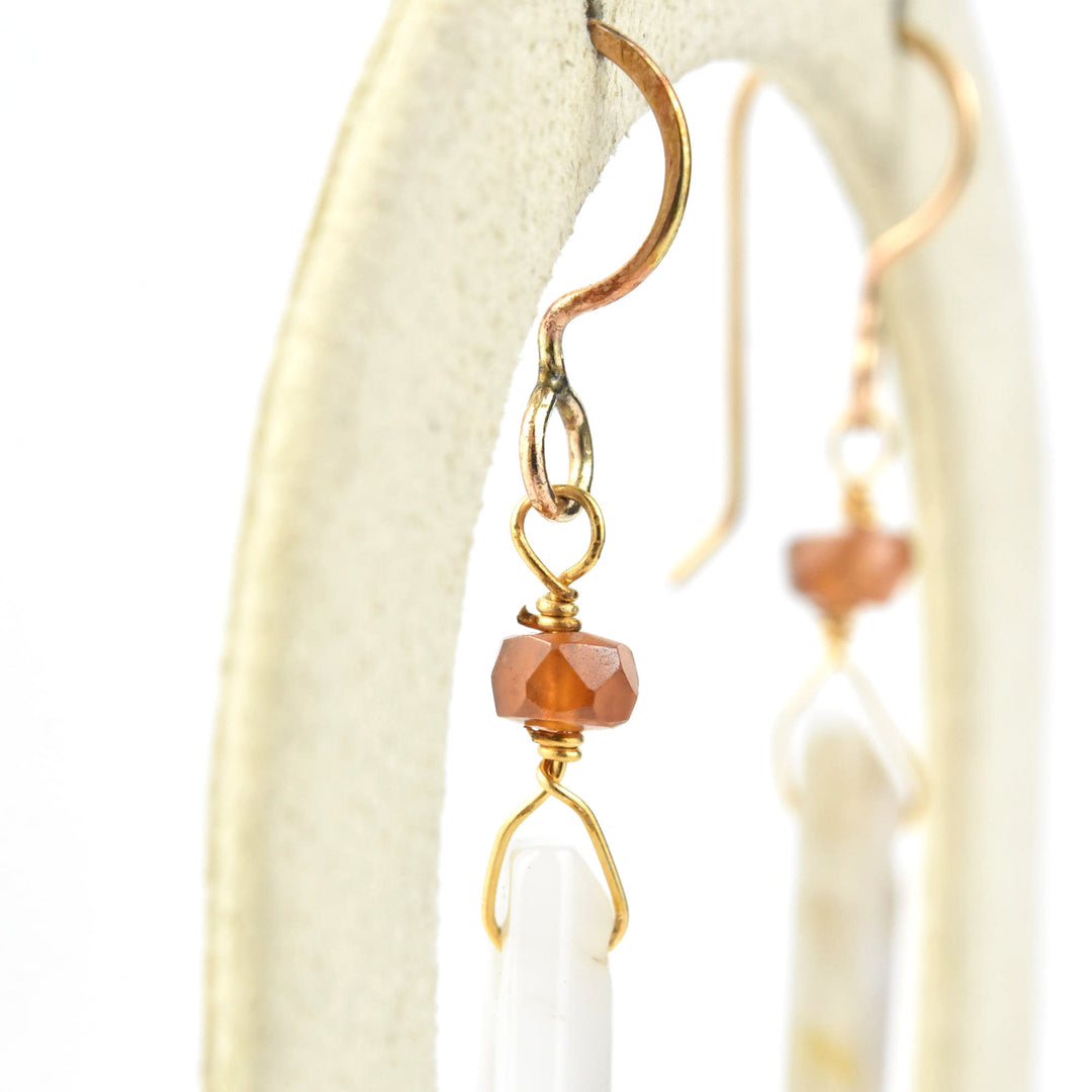 Ceres Earrings in Montana Agate