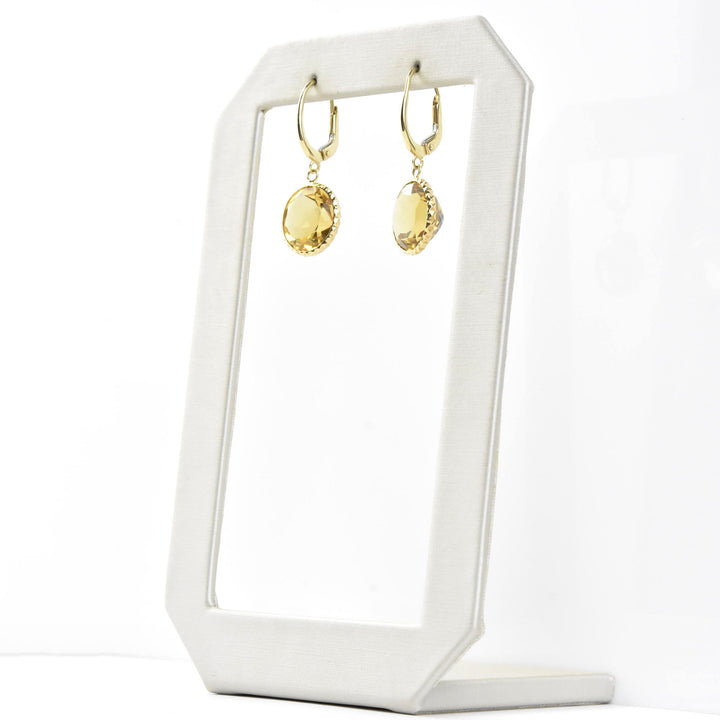 Pools of Light Earrings in 14k Yellow Gold - Goldmakers Fine Jewelry