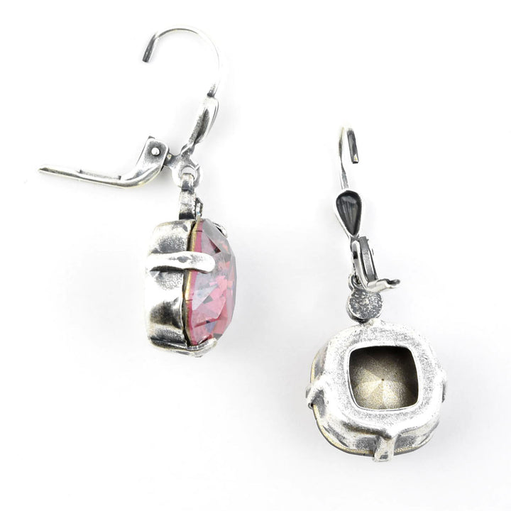 Classic Crystal Drops in Silver Plate - Goldmakers Fine Jewelry