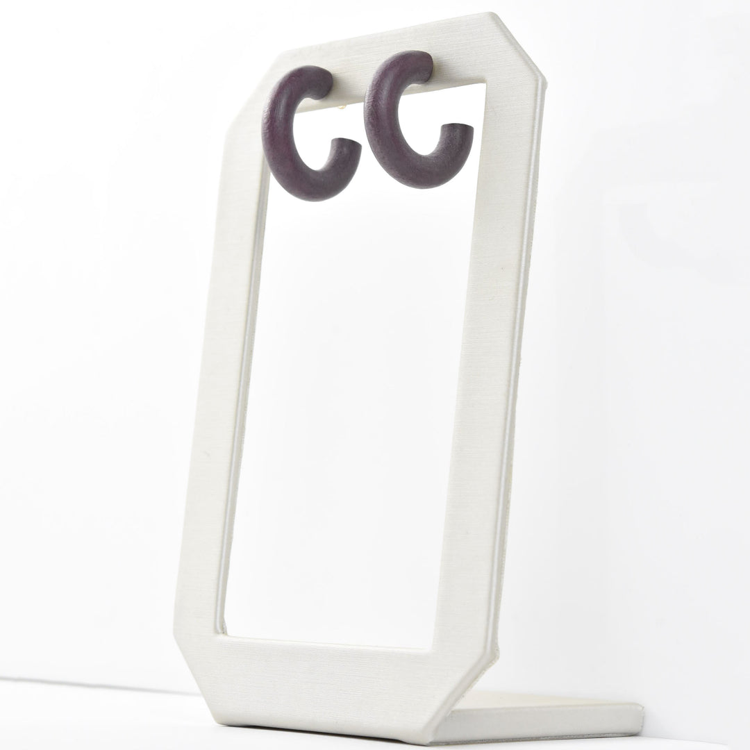 Cocoa Mini Hoop - Goldmakers Fine Jewelry