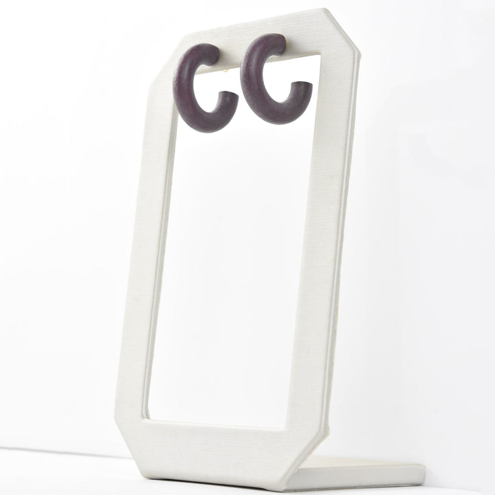 Cocoa Mini Hoop - Goldmakers Fine Jewelry
