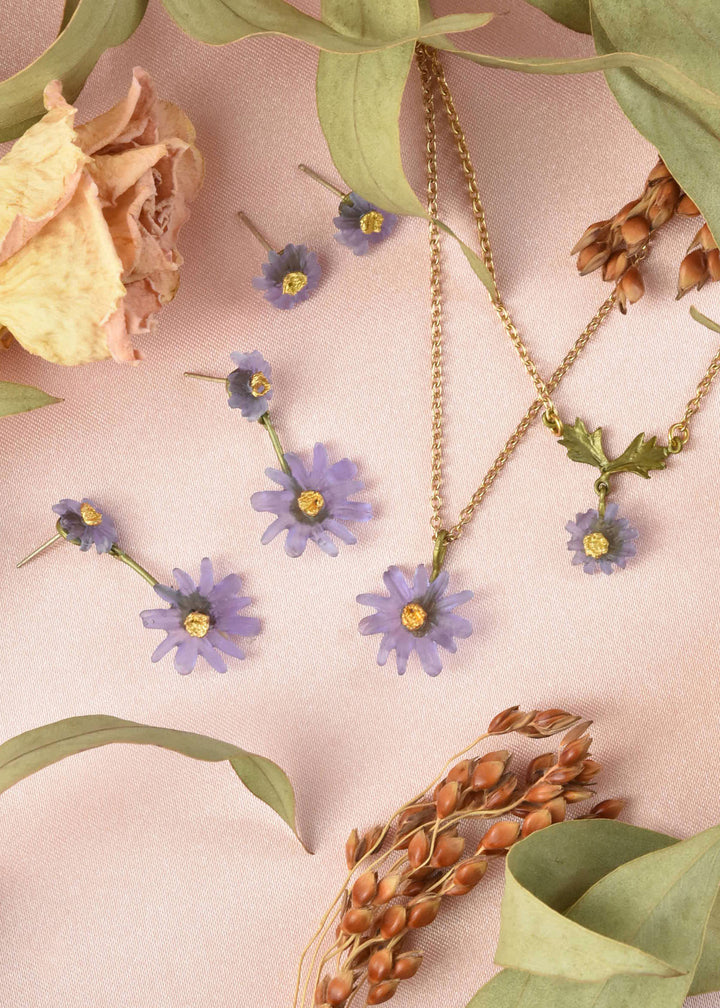 Simple Aster Necklace - Goldmakers Fine Jewelry