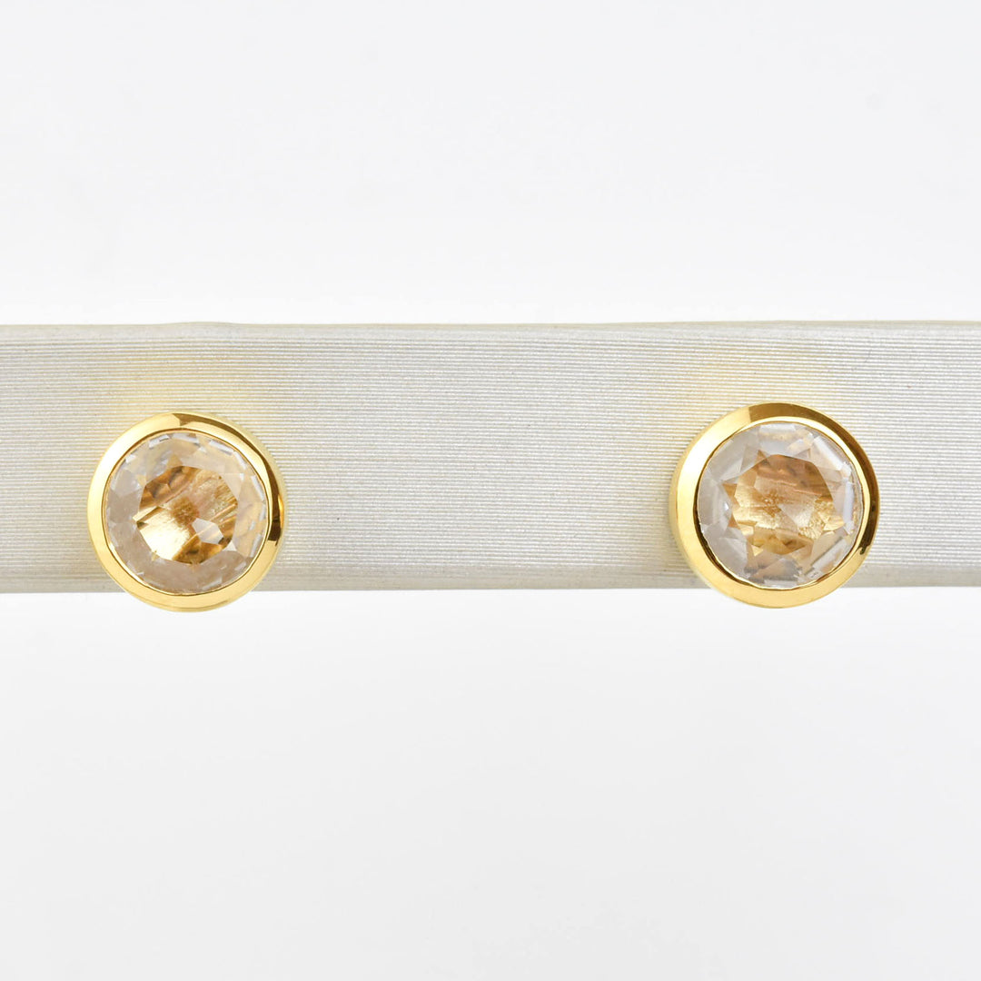Signature Midi Knockout Studs - Goldmakers Fine Jewelry