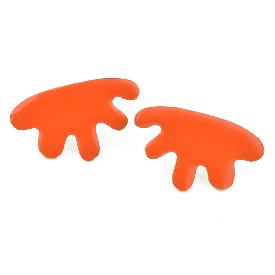 David Studs in Papaya - Goldmakers Fine Jewelry