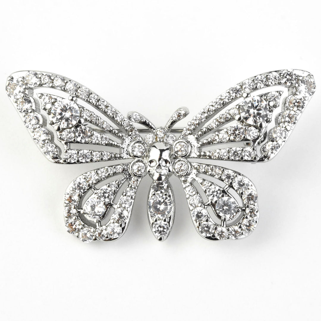 Victorian Death Moth Pin - Goldmakers Fine Jewelry