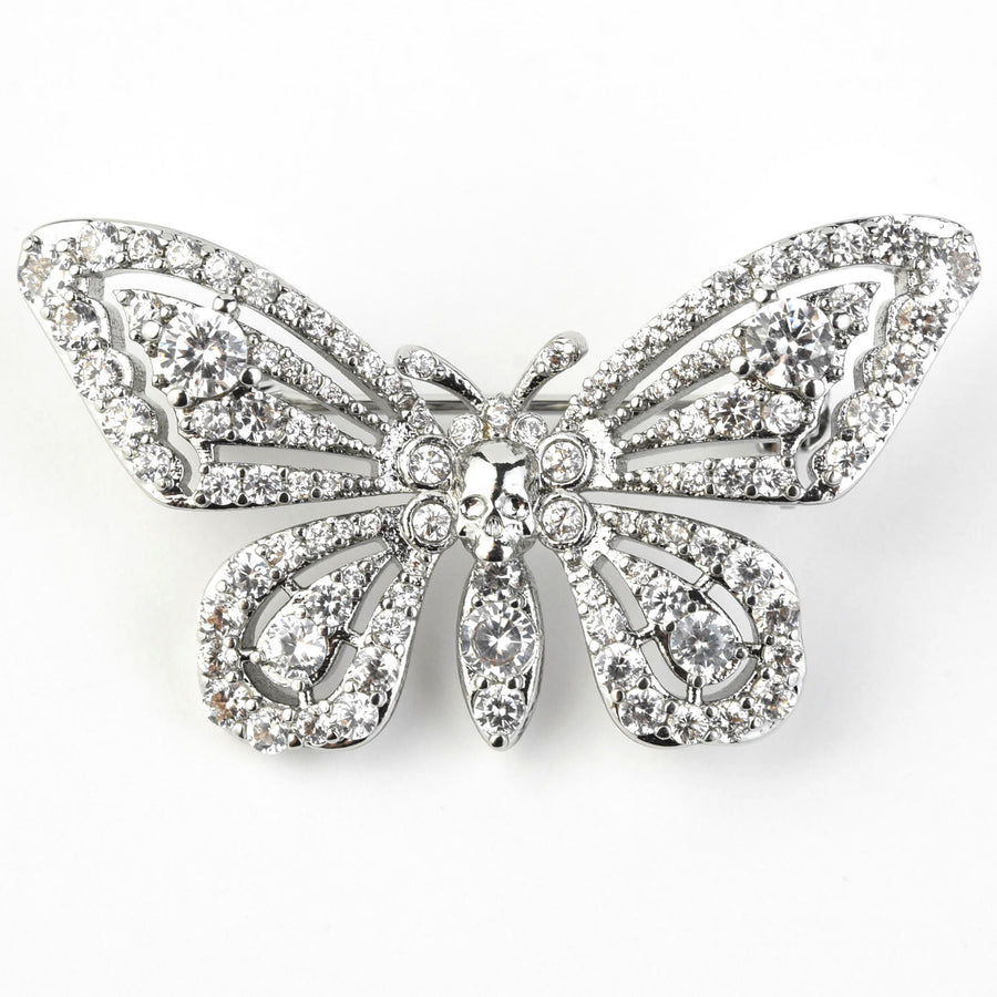 Victorian Death Moth Pin - Goldmakers Fine Jewelry
