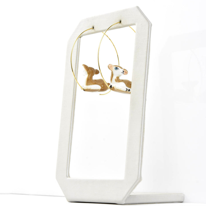 Doe Hoop Earrings - Goldmakers Fine Jewelry