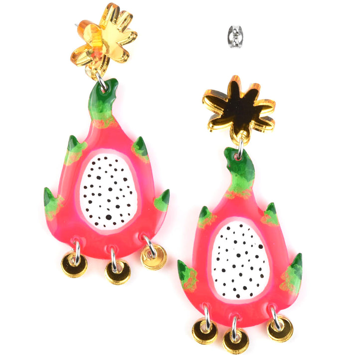 Dragonfruit Earrings - Goldmakers Fine Jewelry