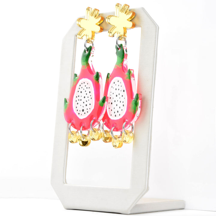 Dragonfruit Earrings - Goldmakers Fine Jewelry