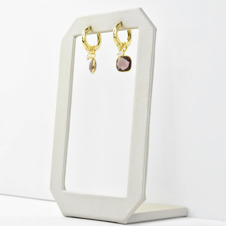 Elpis Huggie Hoop - Goldmakers Fine Jewelry