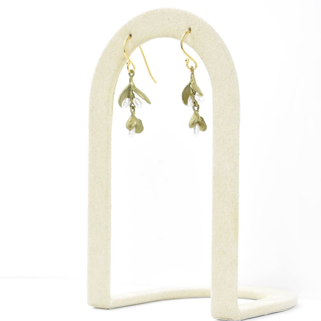 Small Eucalyptus Seed Earrings - Goldmakers Fine Jewelry