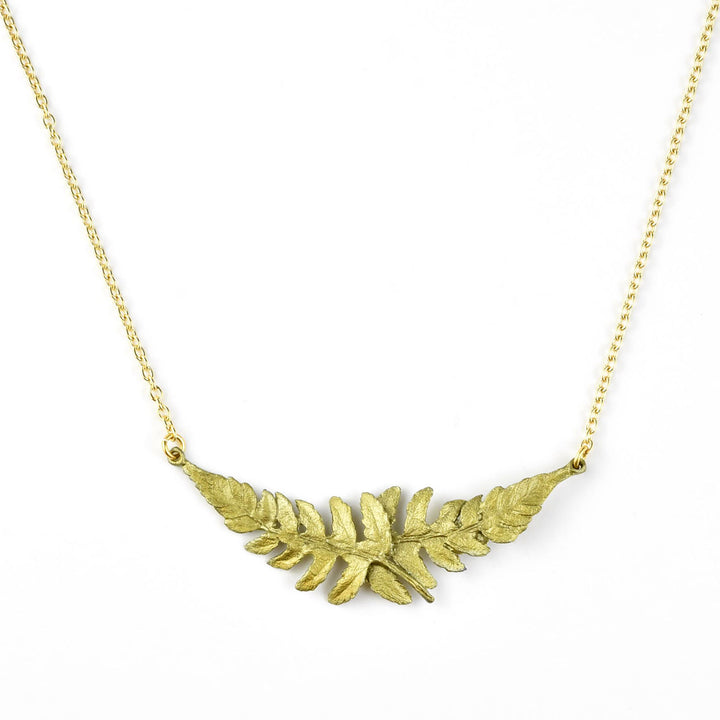 Fern Bar Necklace - Goldmakers Fine Jewelry
