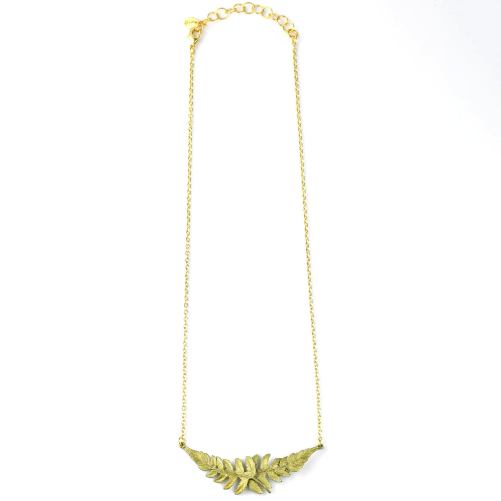 Fern Bar Necklace - Goldmakers Fine Jewelry