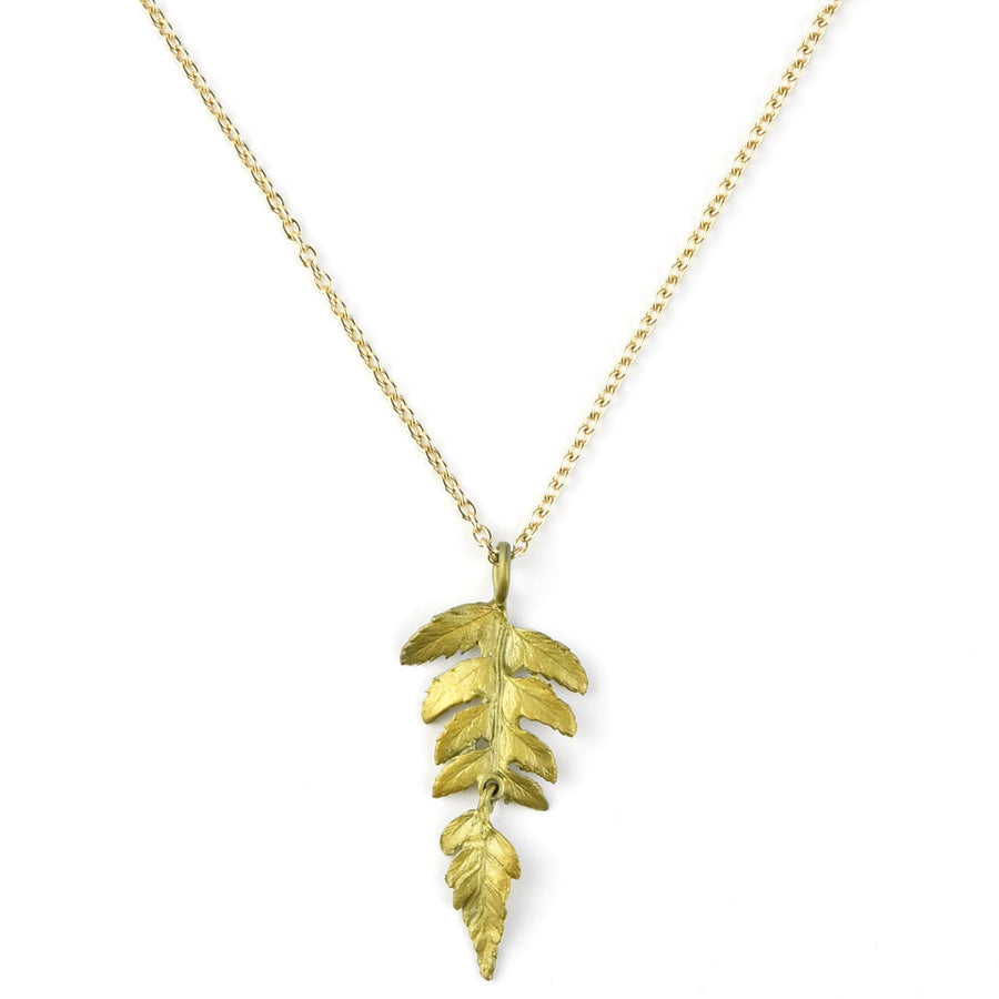 Fern Necklace - Goldmakers Fine Jewelry