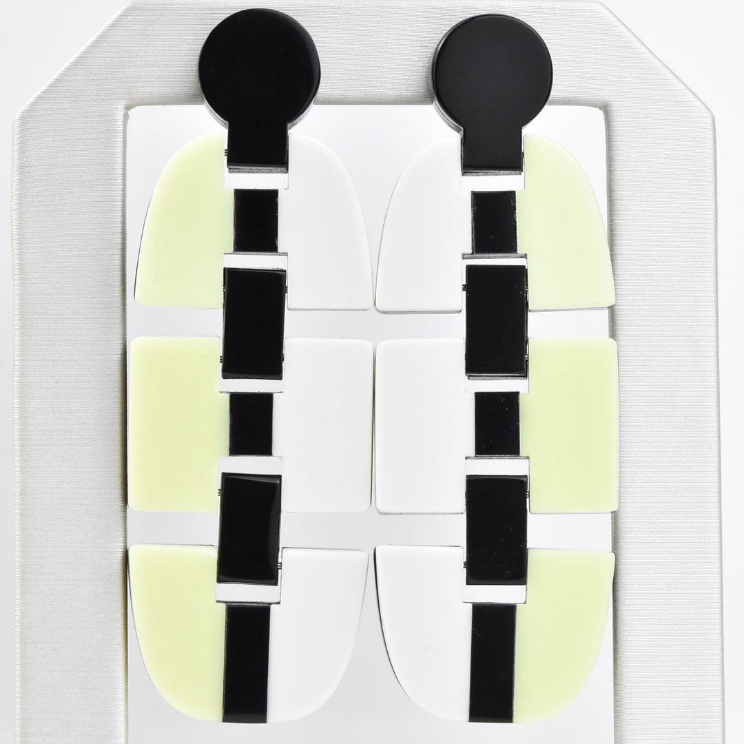 Panorama Link Earrings - Goldmakers Fine Jewelry