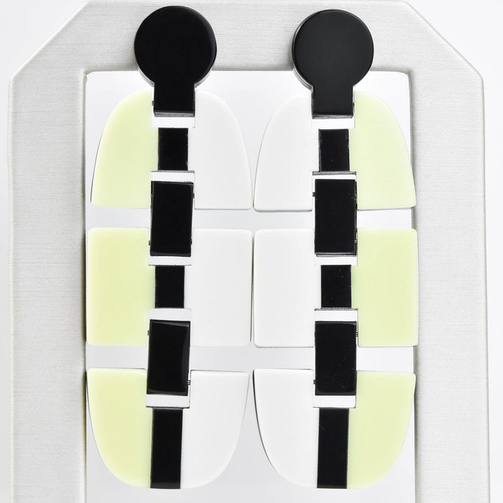 Panorama Link Earrings - Goldmakers Fine Jewelry