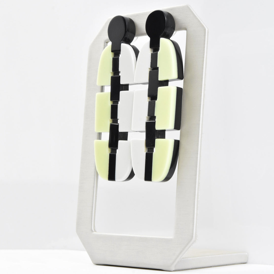 Panorama Link Earrings - Goldmakers Fine Jewelry