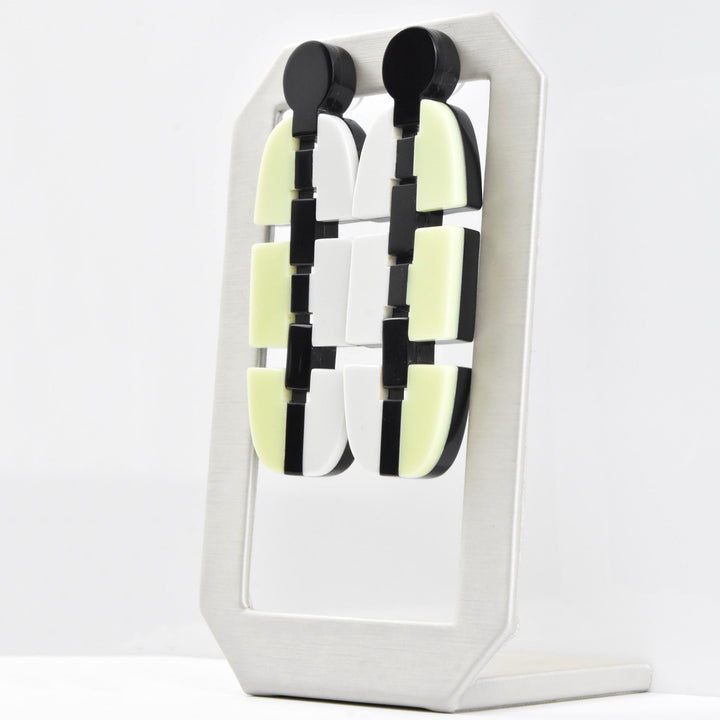 Panorama Link Earrings - Goldmakers Fine Jewelry