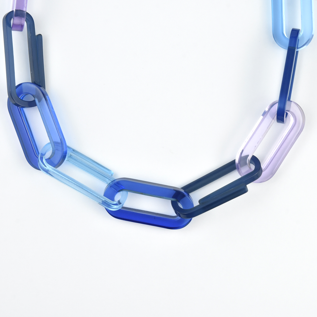 Supernova Chunky Chain Collar - Goldmakers Fine Jewelry